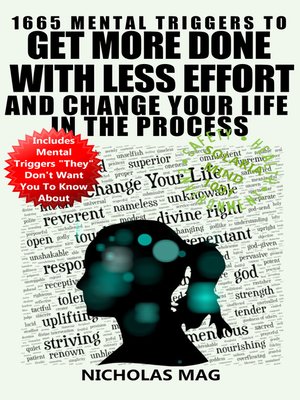 cover image of 1665 Mental Triggers to Get More Done With Less Effort and Change Your Life In the Process